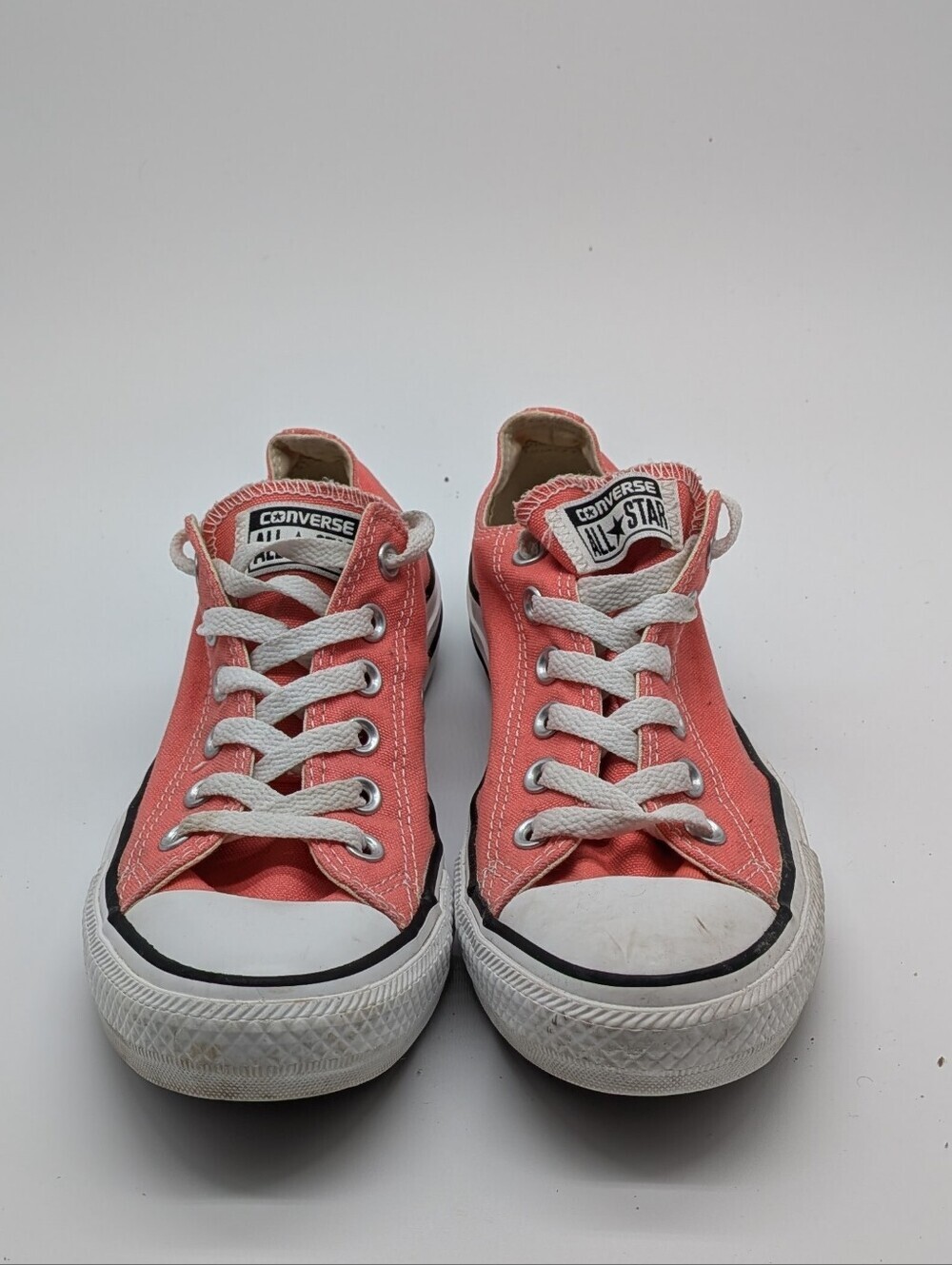 Converse Chuck Taylor All Star Low Top Sneakers - Coral Pink Women's Size 8